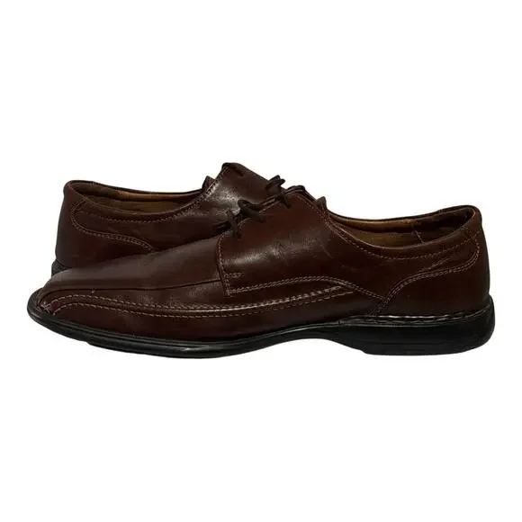 Josef Siebel Men's EU 44 Brown leather Oxford Shoes Size 10.5 Walking Casual - Picture 6 of 8